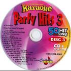 PARTY HITS KARAOKE CDG DISC CHARTBUSTER CD+G 5012-03 OLDIES POP ROCK CD MUSIC
