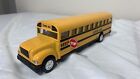 American Yellow School Bus No SS9852 Die Cast 21.5cm Pull and Go Scale Model