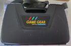 Sega Game Gear Carry All Asciiware Hard Shell Travel Storage Case Black w/ Strap