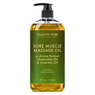 MAJESTIC PURE Arnica Sore Muscle Massage Oil for Body -  Assorted Sizes