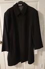NWT Murphy & Hartelius 100% Wool Overcoat Color Black Size 2XL Style Mateo