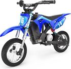 Hiboy DK1 36V Electric Dirt Bike Kids 300W Electric Motorcycle 3 Speed Mode Blue