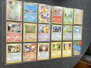 Vintage Pokemon Card Collection Holo Lot Stamped Base, EX Era, Neo, Shadowless