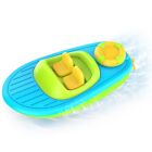 Floating Wind-Up Boat Bath Toy for Toddlers and Babies