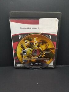 Resident Evil 5 -- Gold Edition (Sony PlayStation 3, 2010) Disc in Generic Case