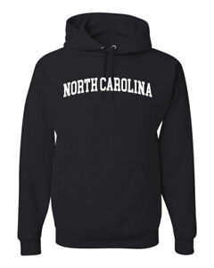 State of North Carolina College Style White Fashion Unisex Hoodie Sweatshirt