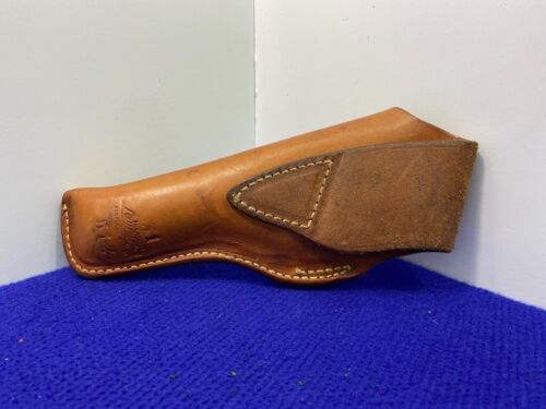 George Lawrence Genuine Brown Leather Revolver Holster