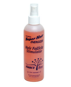 Super Hair Energizer Follicle Stimulator Spray Promote Healthy Hair Growth, 8 Oz