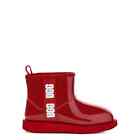 Ugg Red Classic Clear Mini Boot Wool Lined Women's 9