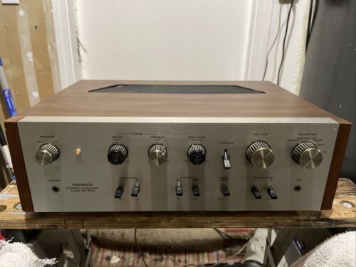 Pioneer Stereo Amplifier Model SA-600 Receiver Radio Electronics VTG 70S Rare