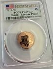 2019-W Lincoln Shield 1c ~ PCGS Reverse Proof 69RD ~ 1st Strike / 1st Release