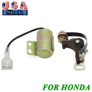 Fits For Honda ATC90 CM91 CT90 Trail C90M Tune-Up Ignition Points Condenser Kit