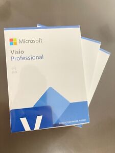 Microsoft Visio Professional 2021- Retail Package - Brand New Factory Sealed