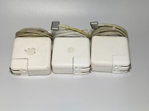 Original Apple MacBook 45W Magsafe 2 chargers-LOT OF 10- VARIOUS CONDITIONS.