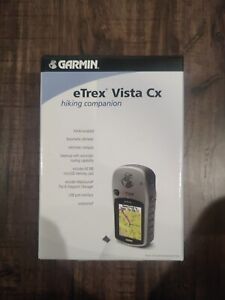 Garmin eTrex Vista CX 12 Channel handheld hiking camping GPS Navigator With Box