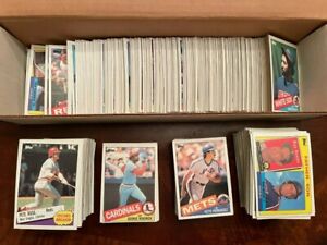 1985 TOPPS Baseball Card Singles (#551-792) U Pick! 25 Cent Shipping/Discounts!