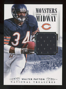 New Listing2014 National Treasures Monsters Of The Midway Walter Payton 45/99 Jersey