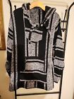Pullover Hooded Poncho Jacket W/ Front Pocket/pouch Worn Maybe Twice Great Cond.