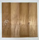 4 Pack, African Mahogany Thin Stock Lumber Board Wood Blanks | 24