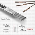 10 Tattoo Needle PRO Safety Cartridges Rounds Flats Magnums