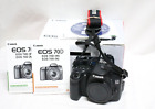 Canon EOS 70D 20.2MP Digital SLR Camera Body Shutter Count 7,500