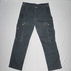 Carhartt Men's Cargo Double Knee Workwear Pants B342 Blk Size 35x32