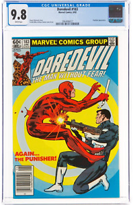 🔥 DAREDEVIL #183 CGC 9.8 NEWSSTAND WP 1982 PUNISHER CLASSIC COVER FRANK MILLER
