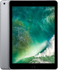 Apple iPad 5th Generation 128GB Space Gray WiFi Good Condition