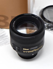 NIKKOR Nikon AF-S 85mm 1.8G Prime FX Lens + Filters CPL ND2 HOYA B+W EUC US SPEC