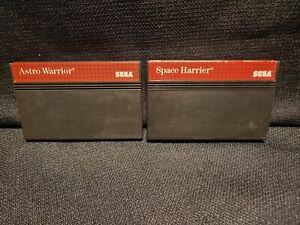 New ListingAstro Warrior & Space Harrier Sega Master System Bundle Untested Free Shipping