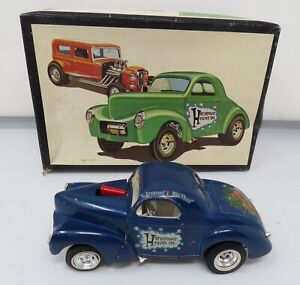 amt 40 Willys Coupe Model Kit 2332-200, Built Up Model & Box,