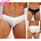 US Men Sissy Floral Lace Underwear Sheer Bra Tops Crossdress Briefs Lingerie Set