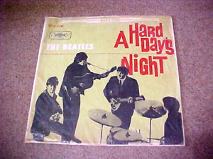 New ListingThe Beatles - Orange & Black Wax - A Hard Days Night - RARE - Taiwan -  FL-1122