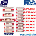 Dental Acrylic Resin DIY Denture False Teeth Full Set/Upper/Lower A1/A2/A3 USA