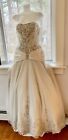 Allure Bridal Strapless Wedding Gown- Size 8 - Excellent Condition- Stunning