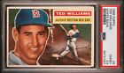 1956 Topps Ted Williams White Back #5 PSA 2.5 Boston Red Good+ Good Centering