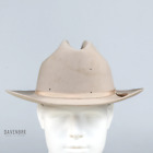 Stetson Range 4x Beaver Cowboy Hat 7 1/4 Western Silverbelly Ranch Patina