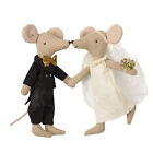 Wedding Couple Mouse Box Cloth Toy Doll Little Mice Plush For Maileg Collection