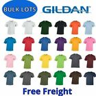 Gildan Cotton T-Shirts Bulk Lots S-XL Wholesale Tee Shirts Choose Colors 5000
