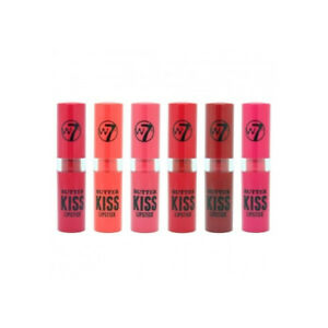 2-PACK W7 Cosmetics - BUTTER KISS LIPSTICKS, Sealed  Chose Color