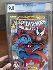 Spider-man Unlimited 1 RARE  1993 CGC Graded 9.8 NM White Pages