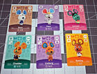 Animal Crossing Nintendo Amiibo Cards Series 1-5 MOUSE Villagers Lot #4