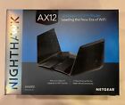 NETGEAR Nighthawk AX12 AX6000 RAX120 Dual-Band 12-Stream Wi-Fi 6 Router