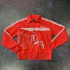 Adidas Mens Size XL Tracksuit Jacket Track Top Vintage Retro Rare Red