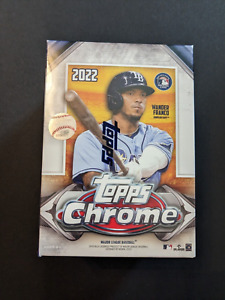 Topps 2022 MLB Chrome Baseball Trading Card Blaster Box  - 32 Cards