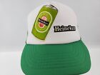 Vintage Heineken Lager Beer Trucker Hat Cap Snapback Mesh