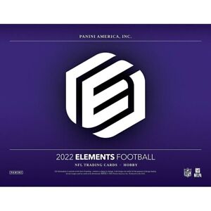 2022 Panini Elements Football Hobby Box Factory Sealed 22PAFELE