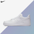 Nike Women's Air Force 1 '07 Triple White 2020 Casual Shoes WMNS New 315115-112