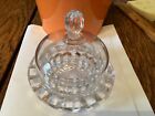 Glass Butter Pat Dish with Lid