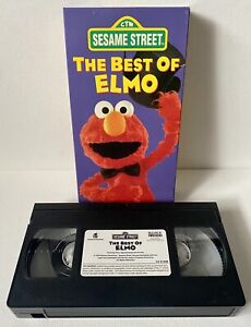 Sesame Street - The Best Of Elmo VHS Tape - 1994 - Tested